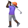 Golfista Donna: Carnagione Scura