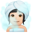 Donna In Sauna: Carnagione Chiara