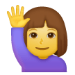 Donna Con Mano Alzata