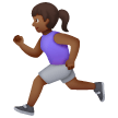 Donna Che Corre: Carnagione Medio-Scura