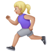 Donna Che Corre: Carnagione Medio-Chiara