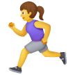 Donna Che Corre