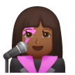 Cantante Donna: Carnagione Medio-Scura