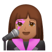 Cantante Donna: Carnagione Media