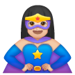 Supereroina: Carnagione Chiara