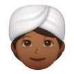 Donna Con Turbante: Carnagione Medio-Scura