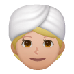 Donna Con Turbante: Carnagione Medio-Chiara