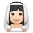 Sposa Con Velo: Carnagione Chiara