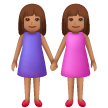 Due Donne Che Si Tengono Per Mano: Carnagione Media