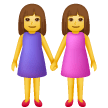 Due Donne Che Si Tengono Per Mano