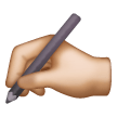 Mano Che Scrive: Carnagione Medio-Chiara