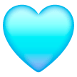Блакитне серце для Samsung One UI 6.1.1