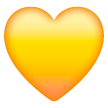 Желтое сердце для Samsung One UI 6.1.1