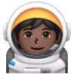 Astronaute: Peau Foncée Astronaute: Peau Foncée