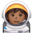 Astronaute: Peau Moyennement Foncée Astronaute: Peau Moyennement Foncée