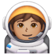 Astronaute: Peau Moyenne Astronaute: Peau Moyenne