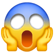 Visage Qui Hurle De Peur Visage Qui Hurle De Peur