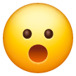 Visage Avec Bouche Ouverte Visage Avec Bouche Ouverte