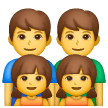 Famille: Homme, Homme, Fille, Fille Famille: Homme, Homme, Fille, Fille