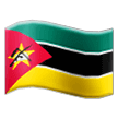 Drapeau: Mozambique Drapeau: Mozambique