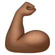 Biceps Contracté: Peau Moyennement Foncée Biceps Contracté: Peau Moyennement Foncée