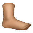 Pied: Peau Moyenne Pied: Peau Moyenne