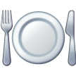 Fourchette Et Couteau Avec Assiette Fourchette Et Couteau Avec Assiette