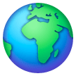 Globe Tourné Sur L’Afrique Et L’Europe Globe Tourné Sur L’Afrique Et L’Europe