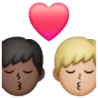 Baiser: Homme, Homme, Peau Foncée, Peau Moyennement Claire Baiser: Homme, Homme, Peau Foncée, Peau Moyennement Claire
