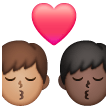 Baiser: Homme, Homme, Peau Moyenne, Peau Foncée Baiser: Homme, Homme, Peau Moyenne, Peau Foncée