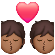 Baiser: Peau Moyennement Foncée Baiser: Peau Moyennement Foncée