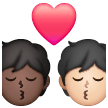 Baiser: Personne, Personne, Peau Foncée, Peau Claire Baiser: Personne, Personne, Peau Foncée, Peau Claire