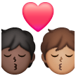Baiser: Personne, Personne, Peau Foncée, Peau Moyenne Baiser: Personne, Personne, Peau Foncée, Peau Moyenne