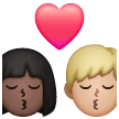 Baiser: Femme, Homme, Peau Foncée, Peau Moyennement Claire Baiser: Femme, Homme, Peau Foncée, Peau Moyennement Claire
