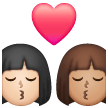 Baiser: Femme, Femme, Peau Claire, Peau Moyenne Baiser: Femme, Femme, Peau Claire, Peau Moyenne