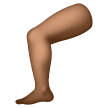Jambe: Peau Moyennement Foncée Jambe: Peau Moyennement Foncée