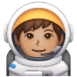 Astronaute Homme: Peau Moyenne Astronaute Homme: Peau Moyenne