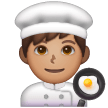 Cuisinier: Peau Moyenne Cuisinier: Peau Moyenne