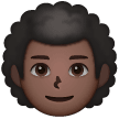 Homme: Peau Foncée, Cheveux Bouclés Homme: Peau Foncée, Cheveux Bouclés