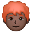 Homme: Peau Foncée, Cheveux Roux Homme: Peau Foncée, Cheveux Roux