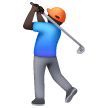 Golfeur: Peau Foncée Golfeur: Peau Foncée