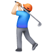 Golfeur: Peau Claire Golfeur: Peau Claire