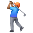 Golfeur: Peau Moyenne Golfeur: Peau Moyenne