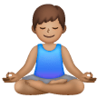 Homme Dans La Posture Du Lotus: Peau Moyenne Homme Dans La Posture Du Lotus: Peau Moyenne