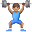 Homme Haltérophile: Peau Moyenne Homme Haltérophile: Peau Moyenne