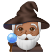 Mage Homme: Peau Moyennement Foncée Mage Homme: Peau Moyennement Foncée