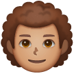 Homme: Peau Moyenne, Cheveux Bouclés Homme: Peau Moyenne, Cheveux Bouclés