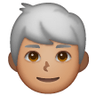 Homme: Peau Moyenne, Cheveux Blancs Homme: Peau Moyenne, Cheveux Blancs