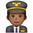 Pilote Homme: Peau Moyennement Foncée Pilote Homme: Peau Moyennement Foncée