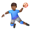 Handballeur: Peau Moyennement Foncée Handballeur: Peau Moyennement Foncée